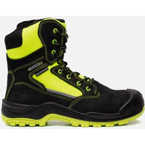 Buckbootz Buckz BVIZ1 Highviz Hoge Werkschoen S3 Geel/Zwart