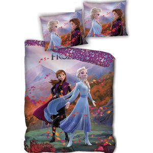 Disney Frozen Dekbedovertrek - Eenpersoons - 140 X 200 cm - Polyester