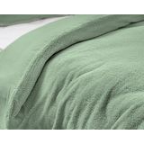 Sleeptime Teddy Dekbedovertrek - 240x200/220 + 2 kussenslopen 60x70 - Licht Groen - Lits-Jumeaux
