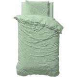 Sleeptime Teddy Dekbedovertrek - 240x200/220 + 2 kussenslopen 60x70 - Licht Groen - Lits-Jumeaux