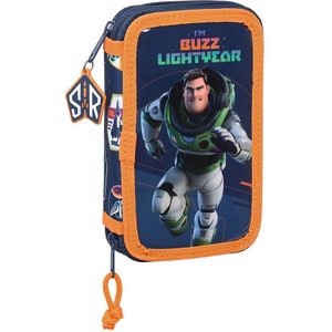Buzz Lightyear - Gevuld etui, Star Command - 28 stuks - 19,5 x 12,5 x 4  cm - Polyester