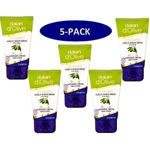 Dalan 5-Pack - Hand & Body Cream 50ml (intensive) - 50 ml - Overige kleuren