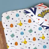 Pokémon Hoeslaken Starter - Eenpersoons - 90 x 190/200 cm - Katoen