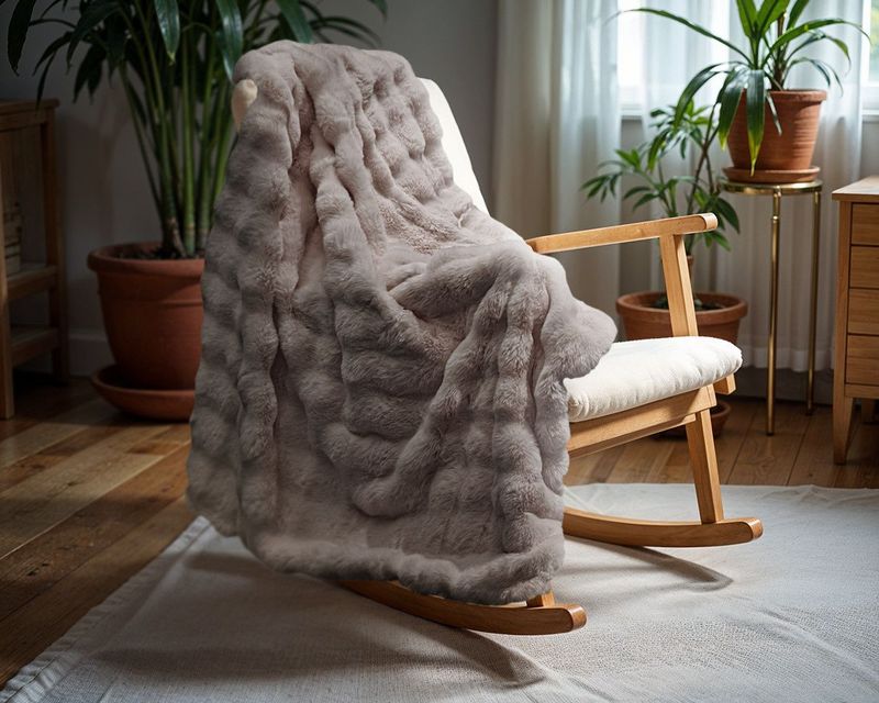 Woondeken - Grijs - Polyester