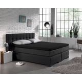 Hoeslaken - Wit - Katoen - 1 Persoons