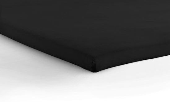 Hoeslaken - Wit - Katoen - 1 Persoons