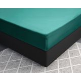 Hoeslakens - Katoen - Groen - 1 Stuk