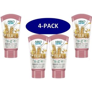 Arko 4-Pack -  Creme Yulaf 60ml (tube) - 60 ml - Overige kleuren