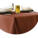 De Witte Lietaer Tafellaken Rond, Terracotta - Ø 170 cm - 100% Polyester