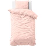 Primaviera Deluxe Uni Satijn Dekbedovertrek - 240x200/220 + 2 kussenslopen 60x70 - Roze - Lits-Jumeaux