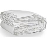 Primaviera DeLuxe Percale Cotton Touch Mono Dekbed White - 260x220 - Wit