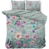 Dreamhouse - Nature Flore - Dekbedovertrek - Blauw - 140 x 200 / 220 cm - 1-Persoons