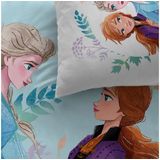 Disney Frozen Dekbedovertrek Sisters - Eenpersoons - 140 x 200 cm - Katoen