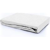 Sleeptime - Teddy Fitted Sheet White 160 x 200