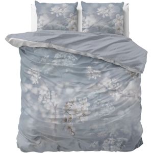 Sleeptime - Frost Nature - Dekbedovertrek - Blauw - 200 x 200/220 cm