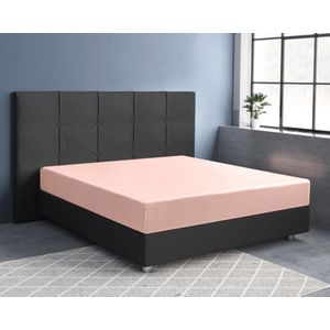 Primaviera DeLuxe Satijnen Hoeslaken Roze - 100% Katoen satijn - 180x220/30