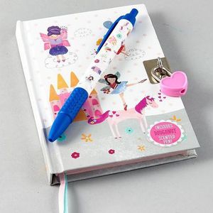 Floss & Rock - dagboek Unicorn met slot, inclusief geurpen