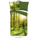 Pure Dekbedovertrek Woods - nr.10032 gr en - 140x200/220 + 1 kussensloop 60x70 - Groen