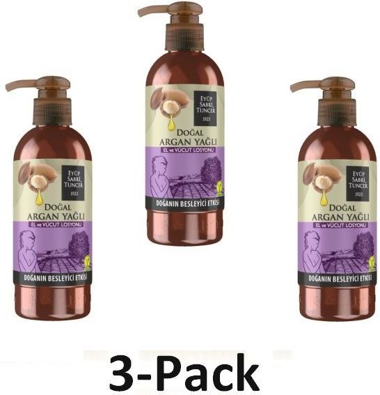 Eyup Sabri - Hand & Body Argan Olie - 250ml - 3-Pack