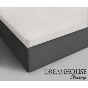 Dreamhouse Creme Topper H eslaken Kat en - 90x220/15 - Grijs