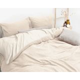 Sleeptime Dekbedovertrek Lazy Teddy Creme - 200x200 - Beige