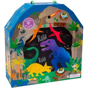 Floss & Rock - Speeldoos Dino - 28,5 x 27,5 x 10 cm