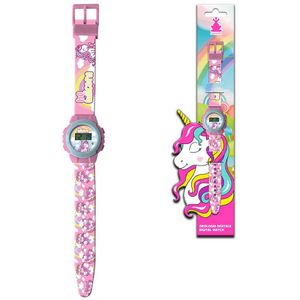 Unicorn Digitaal Horloge Rainbow - 22 cm - 22cm - Multikleur