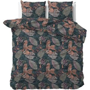 Sleeptime - Tushy - Dekbedovertrek - Groen - 240 x 200/220 cm