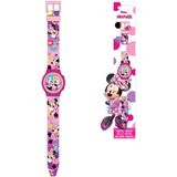 Disney Minnie Mouse - Digitaal Horloge Happy - 22 cm