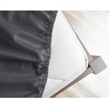 Primaviera Deluxe Satijnen - Topper Hoeslaken - 180 x 200 - Antraciet