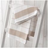 De Witte Lietaer - Theedoek Mixte - Bruin - Katoen/Linnen - 2 Stuks