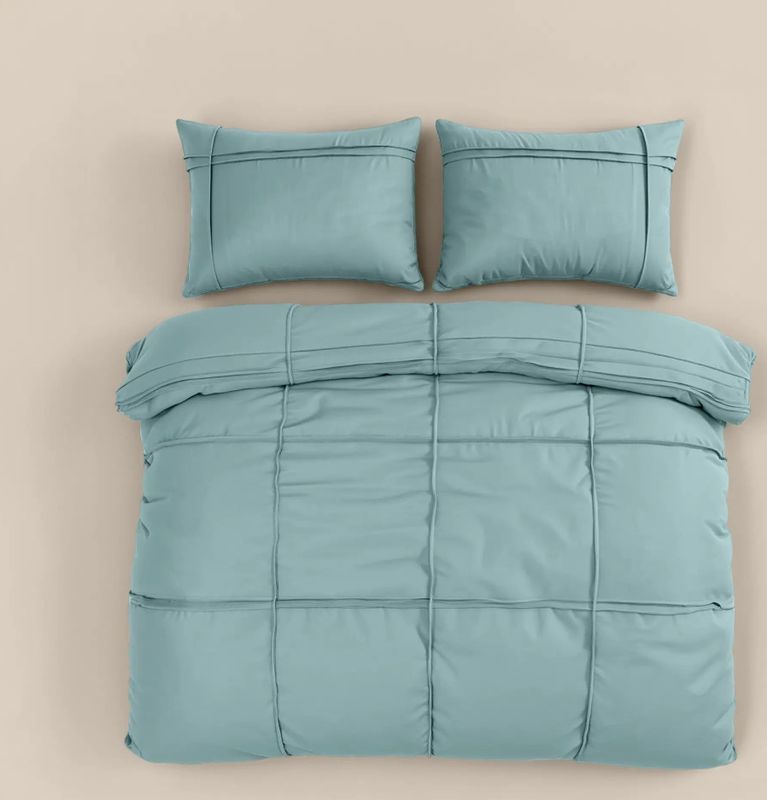 Sleeptime - Washed Tufted - Dekbedovertrek - Wit/Blauw/Groen/Roze/Antraciet - Microvezel - Effen