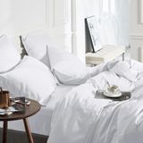 Primaviera DeLuxe - Dekbedovertrek - Wit - 140x200/220 + 1 Kussensloop 60x70