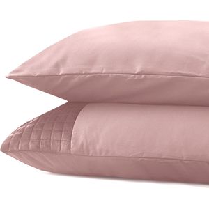 Swiss Nights Velvet Band Roze 2pack slopen Pink 60 x 70 - 60x70