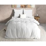 Dekbedovertrek - Effen Grijs - Katoen