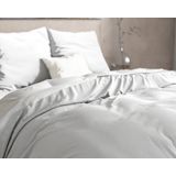 Dekbedovertrek - Effen Grijs - Katoen