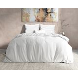 Dekbedovertrek - Effen Grijs - Katoen