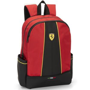 Ferrari Rugzak, Cavallino Rampante - 43 x 27 x 11 cm - Polyester - 43x27x11 - Rood