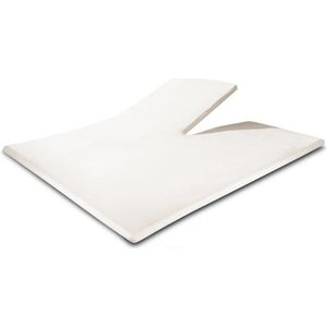 Dreamhouse - Dubbel Jersey Hoeslaken - Creme - 220 g - Geschikt voor Splittopper