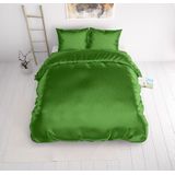 Dekbedovertrek - Grijs - Katoen - Eenpersoons