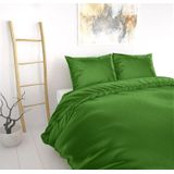 Dekbedovertrek - Grijs - Katoen - Eenpersoons