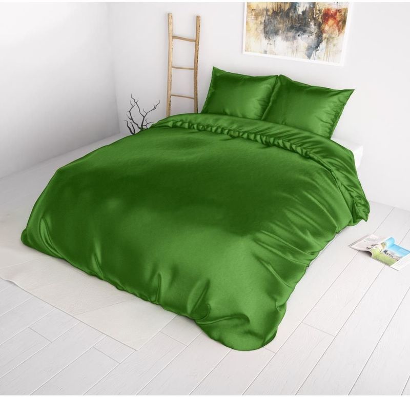 Dekbedovertrek - Grijs - Katoen - Eenpersoons