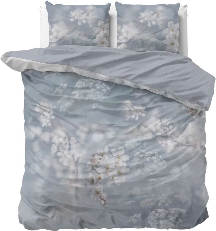 Sleeptime - Frost Nature - Dekbedovertrek - Blauw - 240 x 200/220 cm