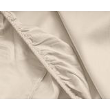 Primaviera - Splittopper Hoeslaken - Zand - Katoensatijn