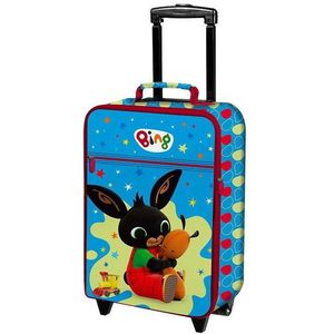 Bing Bunny Trolley Best Friends - 52 x 34 x 16 cm - Polyester - 52x34x16 - Blauw