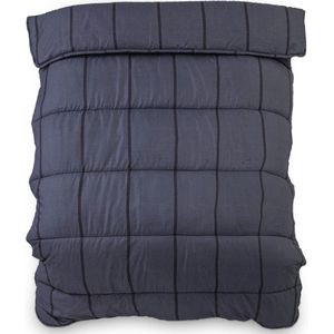 Sleeptime All-in one lazy dekbed Kees Antraciet - 200x200 - Grijs