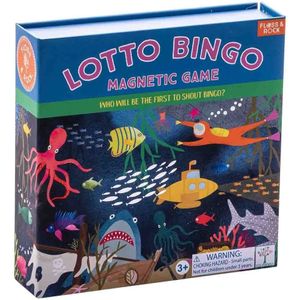 Floss & Rock Lotto / Bingo spel, Oceaan - 17 x 17 x 4 cm - Multi - 17x17x4 - Multikleur