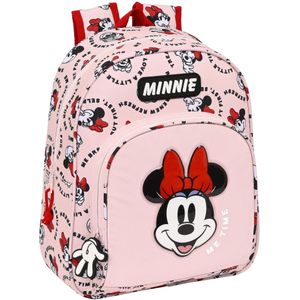 Disney Minnie Mouse Rugzak, Me Time - 34 x 28 x 10  cm - Polyester - 34x28x10 - Roze