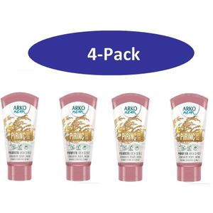 Arko 4-Pack -  Creme Pirinc 60ml (tube) - 60 ml - Overige kleuren