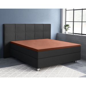 Hoeslakens - Wit - Katoen - Geschikt voor Eenpersoonsbed